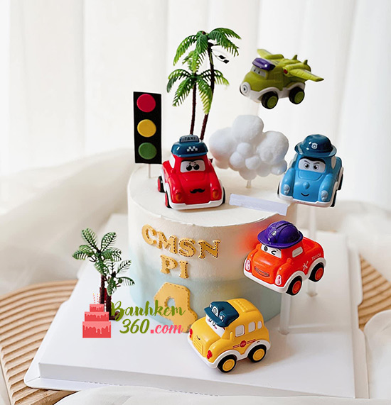 Bánh sinh nhật ô tô - Driver siêu cấp