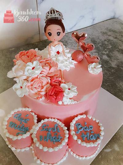 Bánh sinh nhật in hình ảnh FRESH CAKE: ĐẸP, NGON, Free Ship - Mẫu bánh sinh  nhật cho bạn gái đẹp sang trọng Bánh gato sinh nhật cho bạn gái đẹp nhất