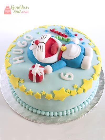 Bánh kem sinh nhật Doremon - Hài hước