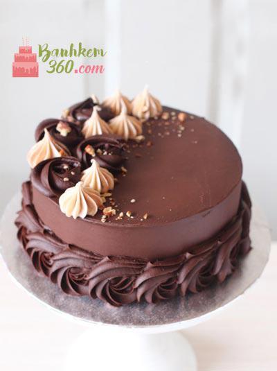Những chiếc bánh sinh nhật socola tuyệt đẹp - Bánh gato chocolate