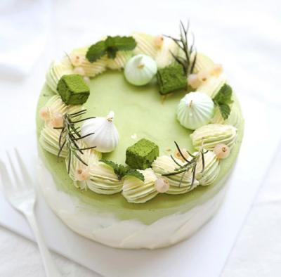 Bánh sinh nhật matcha - Món quà dành cho các tín đồ yêu thích trà xanh