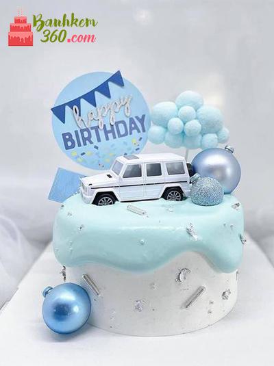 Bánh sinh nhật ô tô - Ước mơ sang chảnh