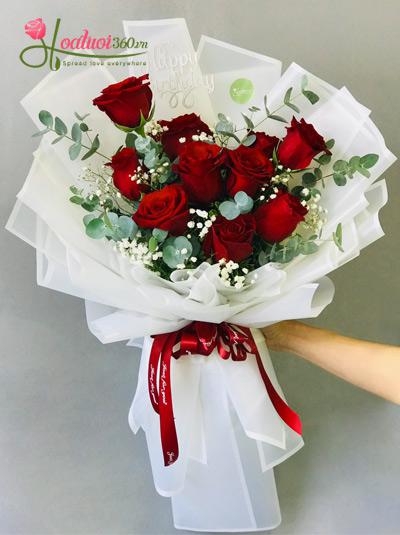 Bó hoa hồng Ecuador - Secret Love