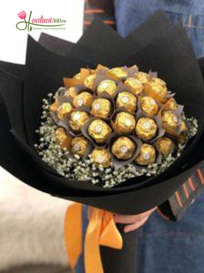 Bó hoa socola - Trái ngọt tình yêu
