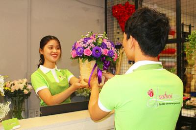 Shop hoa tươi quận Tân Phú đẹp, giá rẻ