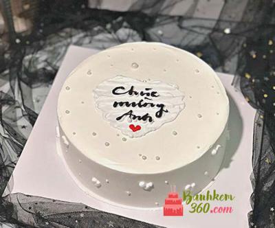 Bánh kem sinh nhật tạo hình trái tim 3d màu đỏ độc đáo tặng chồng | Bánh  Kem Ngộ Nghĩnh
