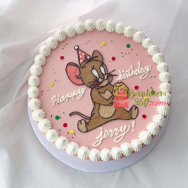 NGỘ NGHĨNH] 99+ chiếc bánh sinh nhật hình con Chuột dễ thương tuổi Tý