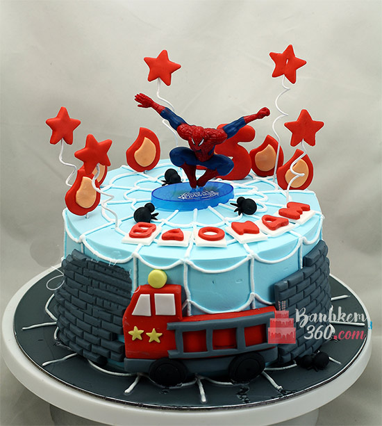 Bánh sinh nhật siêu nhân - Hiệp sĩ của mẹ