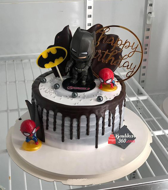 Bánh sinh nhật siêu nhân - Siêu nhân Batman