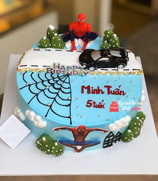 Bánh sinh nhật siêu nhân - Anh hùng chính nghĩa