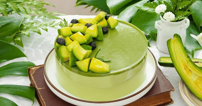 Bánh mousse trái cây tươi