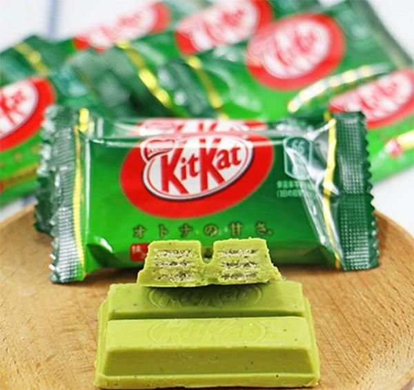 Kẹo Kitkat hương vị trà xanh ngọt dịu cho Tết