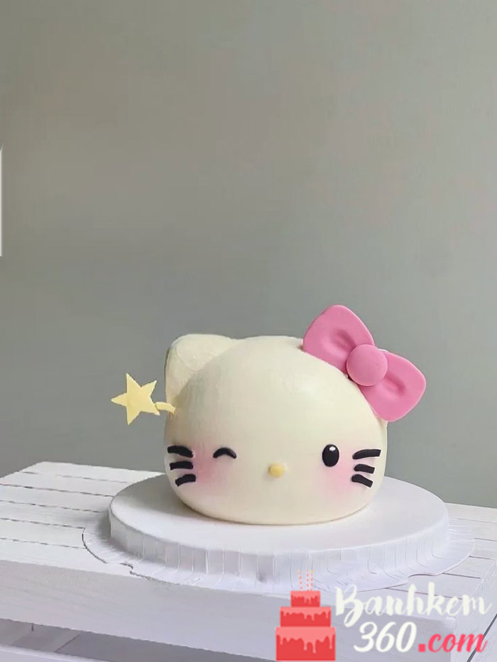 bánh sinh nhật hello kitty 3D