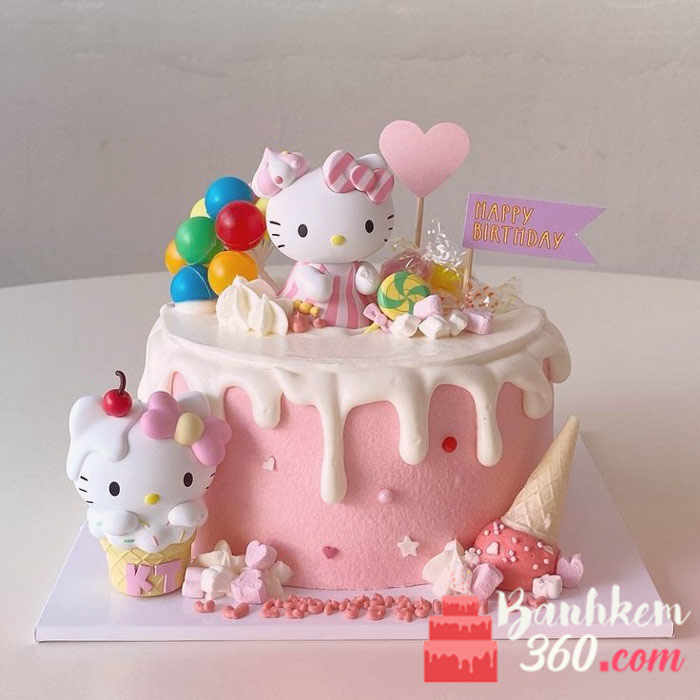 Địa chỉ đặt mua bánh sinh nhật hello kitty uy tín