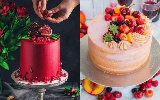 Đặt bánh sinh nhật cho người yêu với hương vị trái cây