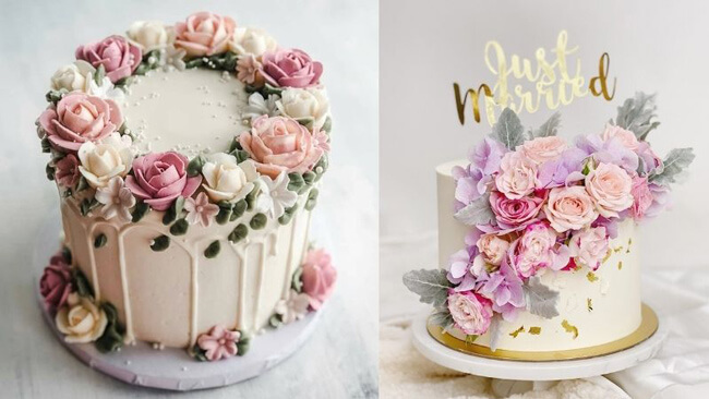 25+ mẫu bánh kem kỷ niệm ngày cưới ý nghĩa, ngọt ngào