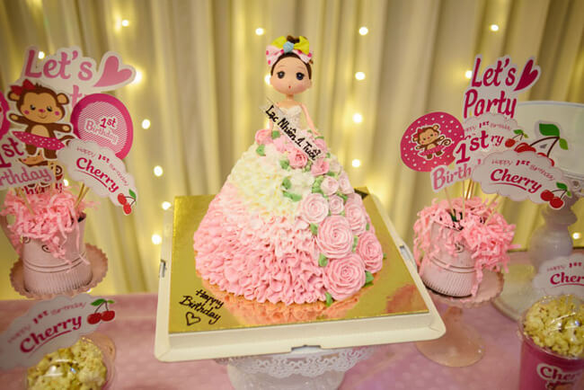 Bánh sinh nhật công chúa được ưa chuộng nhất hiện nay