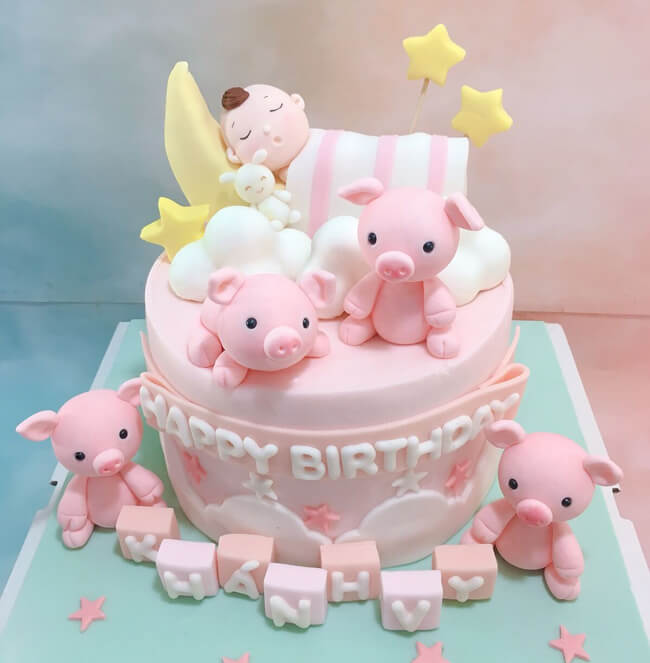 Hình ảnh bánh sinh nhật siêu cute