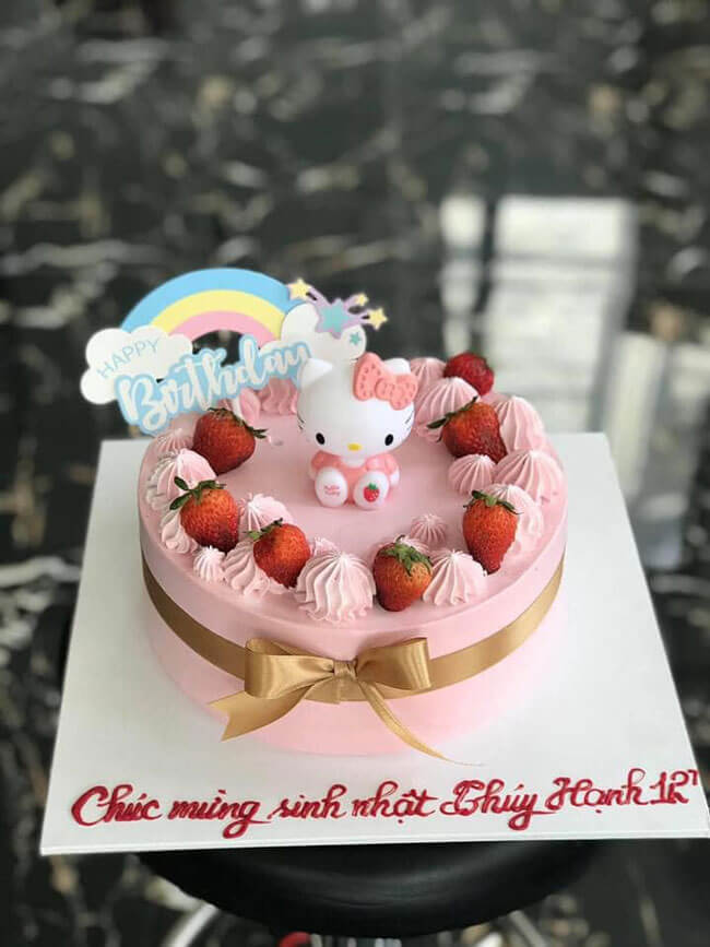 Bánh 3D hình con báo đốm dễ thương đáng yêu mừng sinh nhật bé gái 5 tuổi  Merry Cake Ngộ Nghĩnh