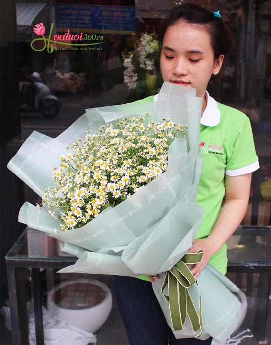 Bó hoa cúc đẹp tại shop Hoa Tươi 360