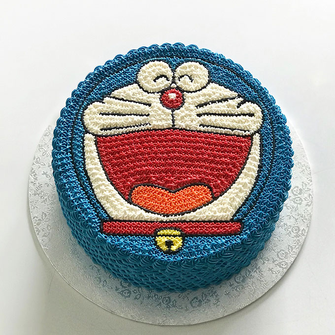 Chiếc gato đẹp cho các bé thần tượng Doraemon